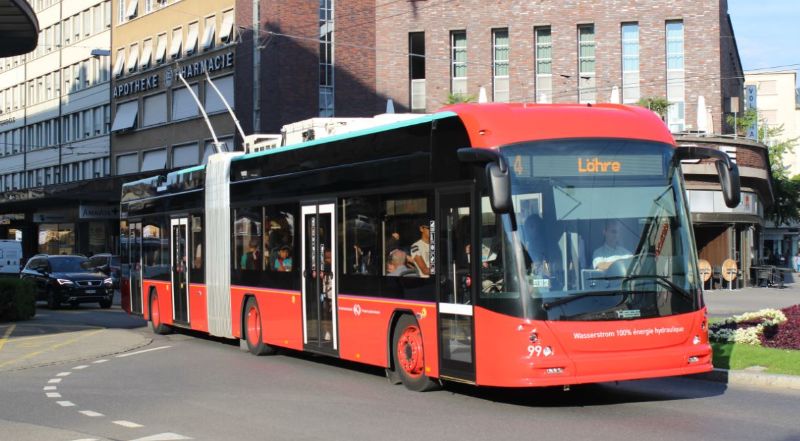 Hess SwissTrolley 99 am 19.06.2019, Foto: J. Lehmann