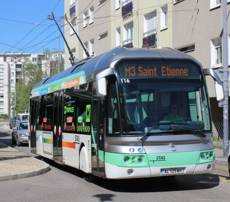 Bis 2021 standen 11 Cristalis-Trolleybusse im Einsatz. Foto: J. Lehmann