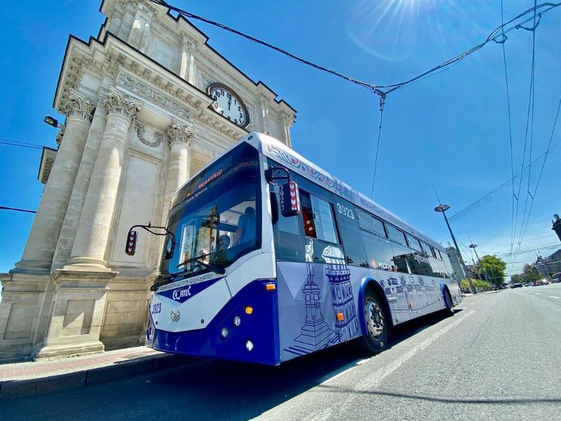 BKM 321 als Wagen 2923 in Chisinau. Foto: BKM  Holding on Twitter