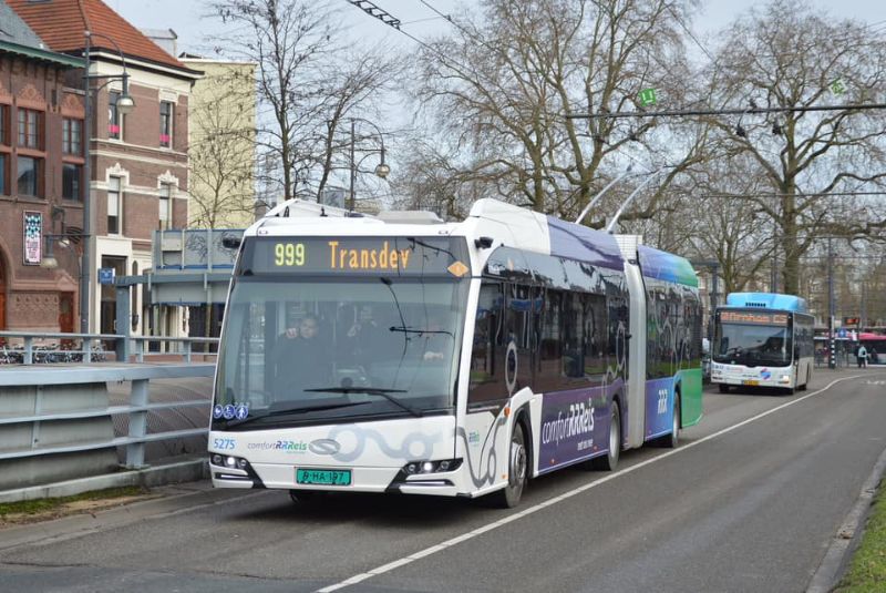 Bereits einen Tag nach der Anlieferung wurden die Probefahrten aufgenommen. Foto: Niels ter Locht, 24.01.24