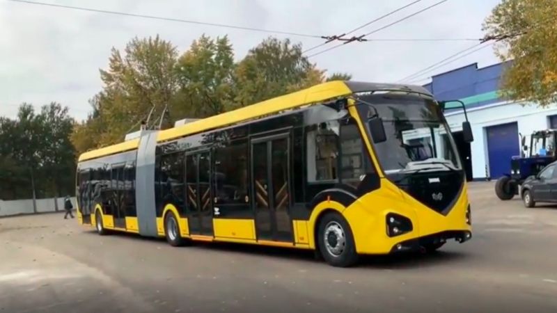 BKM Niederflur-Trolleybus, von denen aktuell 25 in Sarajevo fahren. Pressebild BKM