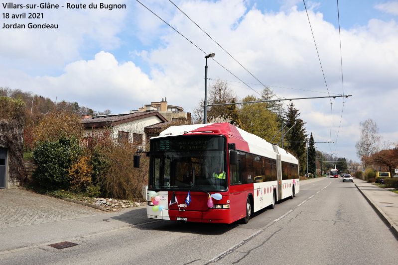 Eine symbolische letzte Fahrt fand mit Bi-Mode 521 am 18.4.21 statt. Foto: Jordan Gondeau