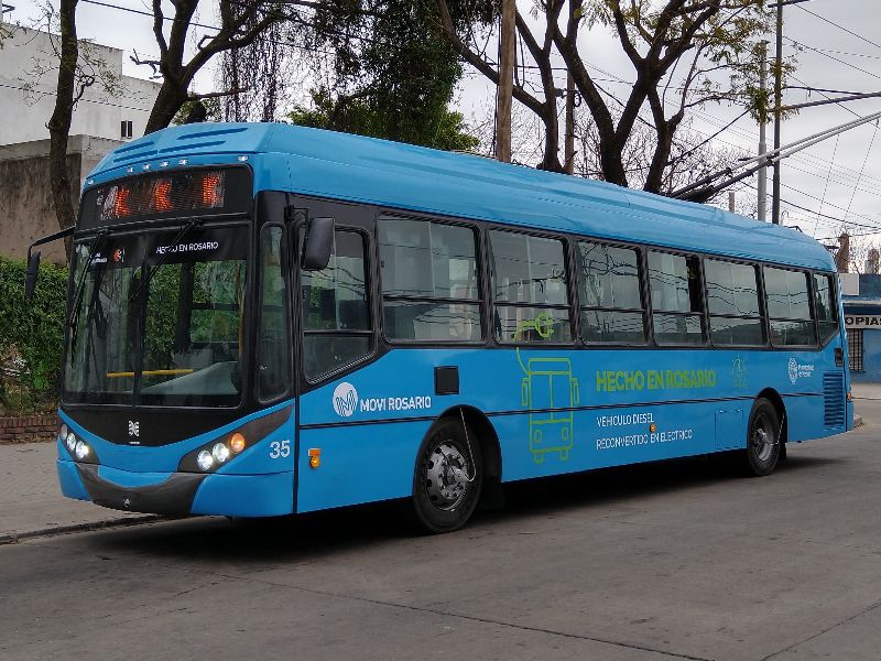 Umbau-Trolleybus 35 als Linie K. Foto: X (ehemals Twitter)