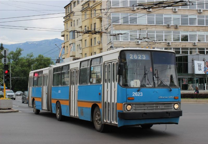 Der Ersatz der Ikarus-Gelenkwagen, hier Wagen 2623 am 13.05.2019 soll durch die Neuwagen ab Ende 2020 erfolgen. Foto: J. Lehmann