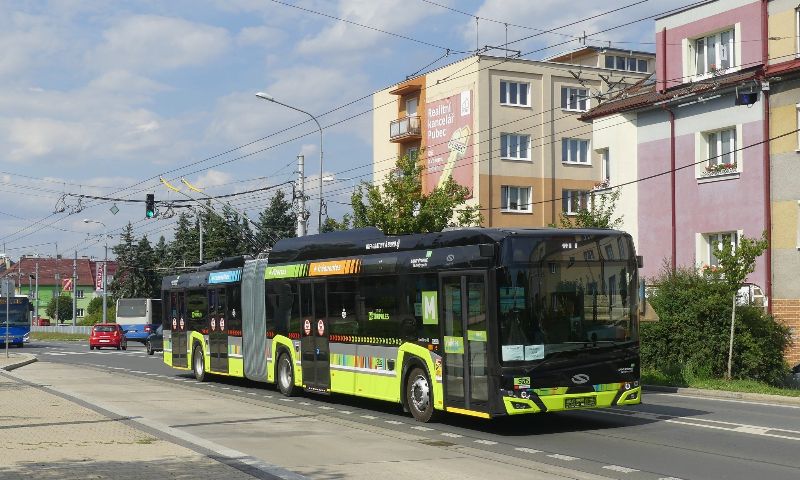 Weitere Aufnahme von den Probefahrten in Pilsen. Foto: František Vaňásek