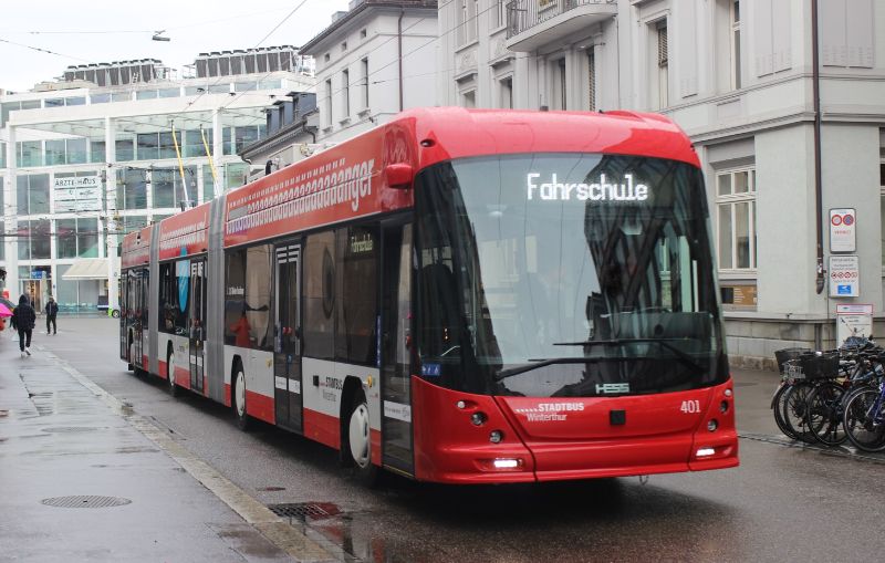 Auch am 14.11.2022 war Wagen 401 als Fahrschulwagen im Einsatz. Foto: J.Lehmann