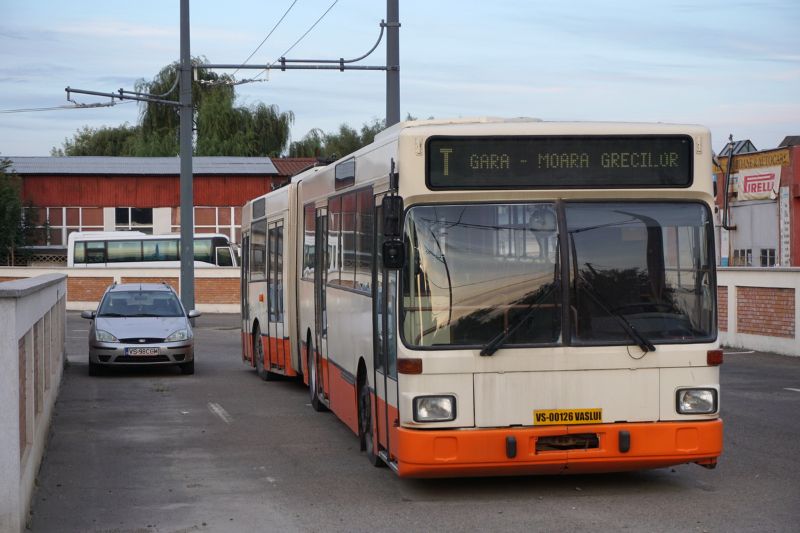 Die aus Salzburg vor einigen Jahren übernommenen Gebrauchtwagen kamen in Vaslui nur wenig zum Einsatz. Foto: Rafał Tarnawski - http://trollino.mashke.org/